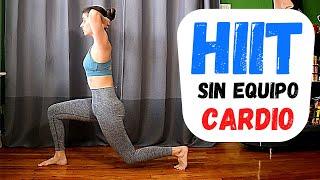 ¡ENTRENAMIENTO HIIT EN CASA! | CARDIO INTENSO | Cómo ponerse en forma en casa - Cuerpo de Bailarina
