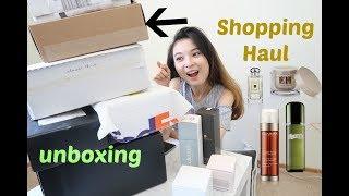 「Unboxing&shopping haul」6-7月购物分享| 高端护肤品，刷具，香水，洗发水 Chantecaille,Lamer,Jomalone,Omorovicza