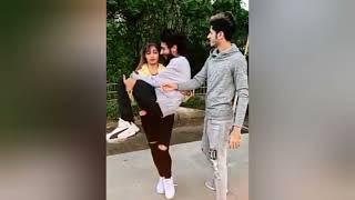 fm carry 22 | girlfriend lift her boyfriend | tik tok girl shoulder lift and carry her friend