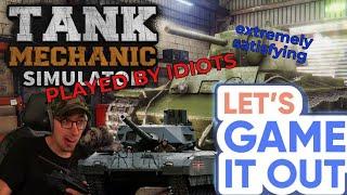 Two idiots play Tank Mechanic Simulator | HoB & LGIO | German parts with English sub