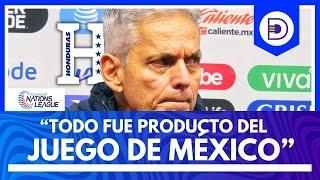 Reinaldo Rueda describe la razón por la que Honduras fue goleado por México