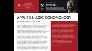 Applied l-adic Cohomology, I (RL 1)  (Lecture 1) by Philippe Michel (Part - 1/2)