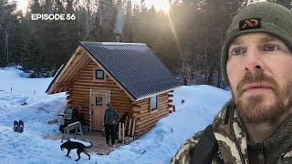 Finishing Woodshed, ATV Upgrade, Crossbow |EP56| Log Cabin Build on Off-Grid Homestead