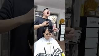 Barber's Big Mistake Leaves Girl Bald!  #shorts