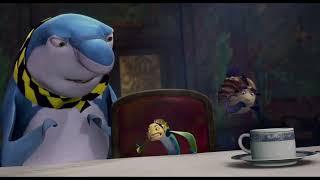 Shark Tale (2004) Oscar Lenny And Sykes Laughing