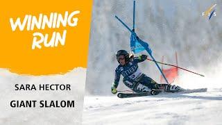 Hector back to winning ways in Giant Slalom | FIS Alpine World Cup 24-25