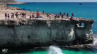 Larnaka | Ayia napa | The Blue Lagoon by drone 2024 לרנקה | איי נאפה | הלגונה הכחולה