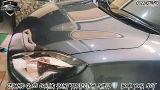 CERAMIC GLASS COATING PAINT PROTECTION SHIELD️@CoatingCAM @fineshineautomotive1928@abboud_auto