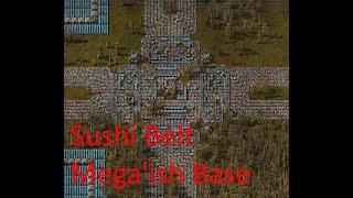 Factorio Sushi Belt Mega'ish Base
