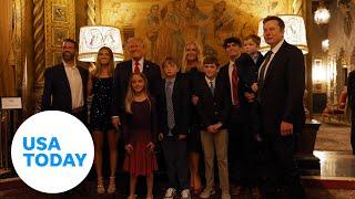 Kai Trump, Trump's granddaughter, vlogs Mar-a-Lago election party | USA TODAY