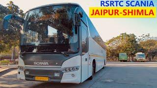 Chandigarh to Shimla Scania bus Vlog | RSRTC - Jaipur to Shimla | Himbus