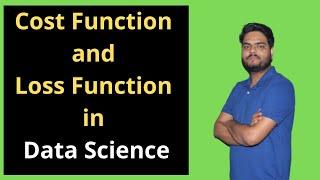 Cost Function and Loss Function in Data Science | Cost function machine learning | Regression Cost