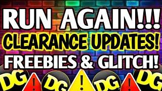 RUN! FREEBIES! GLITCHES! DOLLAR GENERAL CLEARANCE EVENT DEALS! DG CLEARANCE SHOPPING