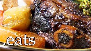 Professional Chef's Best Braised Lamb Shanks Recipe!