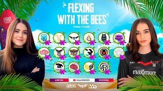 FLEXING WITH THE BEES FINAL DAY 1 | PUBG MOBILE | KALAMBOOR