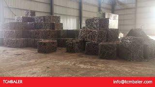 tcm baler- scrap metal hydraulic baler egypt