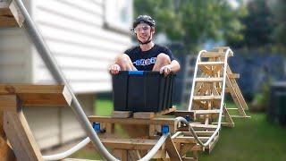 I Built a Roller Coaster in My Yard