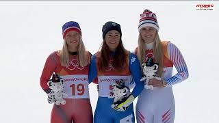 Lindsey Vonn , Sofia Goggia , Lara Gut Behrami and Tina Maze   - alpine speed queens