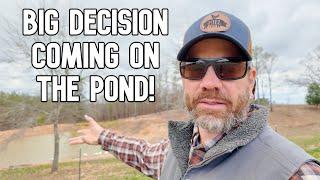 Did We Get Good News or Bad News on The Pond Today? (The Engineer Responds About the Pond Issues)