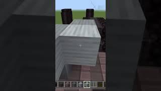 Construllendo una Cibertruck gigante en Minecraft #minecraft #shorts #viral