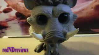 POP funko LION KING movie Pumbaa review! 2019!