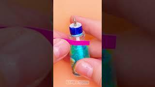 Can you believe this beautiful pen ️ is made of Slime  #diy #craft