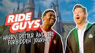 We Toured Hogwarts! Harry Potter and the Forbidden Journey | Ride Guys