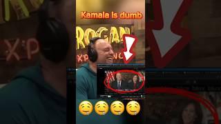 Rogan Won't Stop LAUGHING at Kamala  | Joe Rogan highlights #joerogan #podcast #shorts #shortsfeed