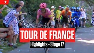 Tour de France 2024 Stage 17 Highlights