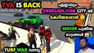 Tva Is Back എല്ലാരും Swargarajyam City ൽ കേറിയപ്പോൾ Turf War വന്നു Server പുതിയ മാറ്റങ്ങൾ 