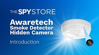 The Awaretech Smoke Detector Hidden Camera | The Spy Store