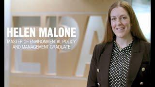 Master of Environmental Policy and Management Graduate Story at the University of Adelaide