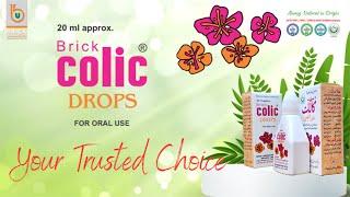 Brick Colic Drops - Carminative & Antispasmodic Relives from Abdominal Pain