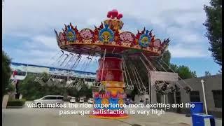 Hangtian amusement equipment thrilling ride flying ufo