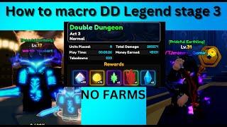 Become An Anime Vanguard Pro: Crush DD Macro Legend stage 3 With Ease - Step-by-step Guide