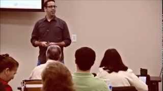 Marc Ensign Presenting His Take on SEO at a recent "Marketing in the Internet Age" Event