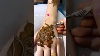 Dubai mehandi design |aafreenbeautystudio|#subscribe #trending #mehandiart #short #shortvideo