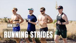 How to do Run Strides || NVDM Coaching