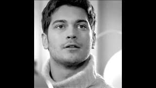 Cagatay Ulusoy in role Emir from Feriha-  Black and White