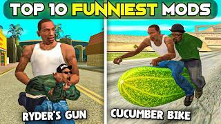 10 MORE Weird And Funny Mods For GTA San Andreas | GTA SA Mods