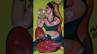 marriage wall painting #shorts #art #viral