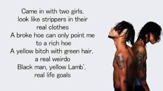 Rae Sremmurd - Black Beatles ft. Gucci Mane (Lyrics)