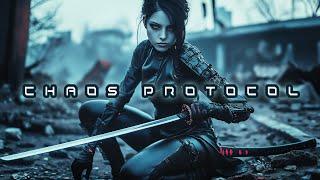 1h Dark Cyberpunk / Aggressive Midtempo / Industrial Electronic Mix 2024 - CHAOS PROTOCOL