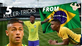 LEARN 5 BRAZILIAN MOVES that IMPACTED the WORLD  HIGHLY EFFECTIVE PLAYS !!!
