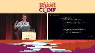 RustConf 2023 - How Powerful is Const