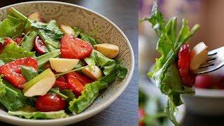 В СЕЗОН КЛУБНИКИ Обязательно Приготовьте этот САЛАТ! ASMR cooking