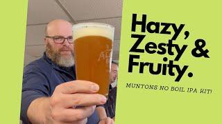 Quick & Easy Brewing: Muntons No Boil Hazy IPA Extract Kit