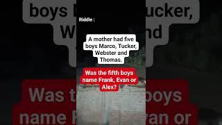 Riddle : #brainteaser #puzzle #reels #riddle