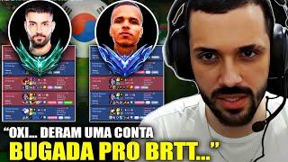 Dynquedo analisando o BrTT e Buerinho no BOOTCAMP da COREIA