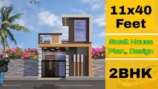 11x40 House Plan